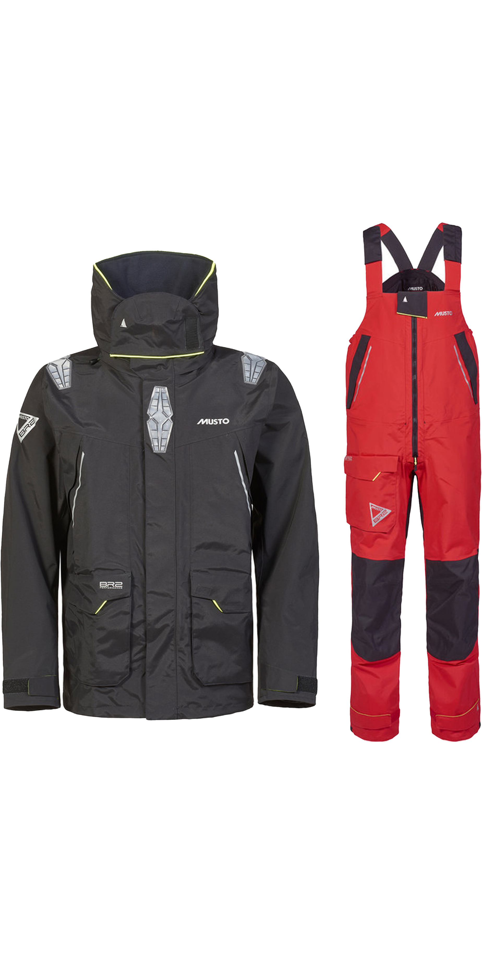 2026 Musto Mens BR2 Offshore Jacket & Salopette Sailing Suit